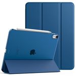 TiMOVO for iPad Air 11 Inch Case M2 2024, iPad Air 5th Generation 2022/iPad Air 4th Gen 2020 10.9 Inch, Slim Hard Translucent Back Shell Cover Fit iPad Air Case, Support Auto Wake/Sleep, Abyss Blue