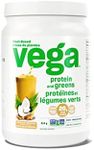 Vega Protein and Greens Coconut Almond (18 Servings) Plant Based Protein Powder Plus Veggies, Vegan, Non GMO, Pea Protein For Women and Men, 518g (Packaging May Vary)