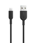 ANKER Powerline II Lightning Cable, [3ft MFi Certified] USB Charging/Sync Lightning Cord Compatible with iPhone SE 11 11 Pro 11 Pro Max Xs MAX XR X 8 7 6S 6 5, iPad and More(Black)