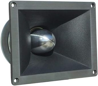 1 MASTER AUDIO BST300 Driver Tweeter de compresión 12 x 16 cm 350 vatios rms y 700 vatios MAX impedancia 4 ohmios sensibilidad 112 db spl SQL Coche, 1 Pieza