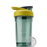 BlenderBottle Strada Shaker Cup Perfect for Protein Shakes and Pre Workout, 700ml, Yellow