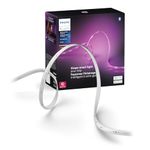 Philips Hue Indoor 5M (16 ft) Smart LED Solo lightstrip Base Kit - 1 Pack - Control with Hue App - Works with Alexa, Google Assistant and Apple HomeKit