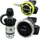 Palantic SCR-01-DIN-NA-OC Scuba Diving Dive AS101 DIN Regulator and Octopus Combo