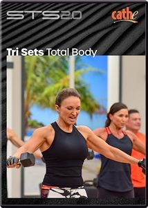 Cathe Friedrich's STS 2.0 Tri Sets Total Body Workout DVD For Women & Men - Use This Strength Training DVD To Tone and Sculpt Your Lower Body, Legs, Glutes, Upper Body, Back, Chest, Arms, and Shoulders