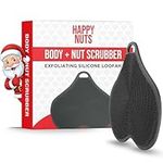 HAPPY NUTS Silicone Body Scrubber, Exfoliating Body Scrubber for Sensitive Skin, Eco Friendly Shower Scrubber for Body, Silicone Body Brush for Showering