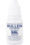 SBL Mullein Ear Drops Ear Infections Earache Effective Relief Ear Pain, Swimmer's Ear, Excessive and Hardened Ear Wax | Ear Wax Removal Solution