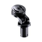 SP CONNECT Moto Stem Mount for Motorcycle - Black Aluminium Handlebar Phone Mount for iPhone X - Compatible with SP Connect Phone Case or UNIVERSAL INTERFACE