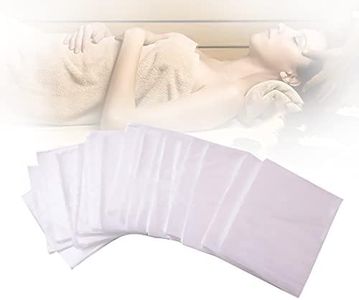 HIMNA PETTR 50 Piezas Película de Plástico Desechable, Láminas de Plástico para Envoltura Corporal Apertura Lateral, Hojas de Cama de SPA Desechables para Masajes