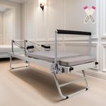 Pilates Reformer Machine,Foldable Pilates Machine & Equipment For All Level Users,Pack Of Yoga Socks