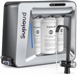 Suplaud Tankless Reverse Osmosis System: 7-Stage RO Water Filtration System Under Sink 600GPD Water Filter with Smart LED Faucet for Home 2:1 Pure to Drain NSF/ANSI 58