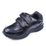 DOCTOR EXTRA SOFT Unisex-Child/Kids/Adults Black&White Gola Shoes With Memory Foam Cushion&Anti-Bacterial Technology|Ideal For School,Formal,Casual,Uniform,Running|Comfort&Durable Boys/Girls,12 UK