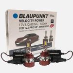 Blaupunkt Car Led 12X Pro Hp 9005/9012 | 180-Watt Headlight | 6000K | 6500 Lumens | High Power | 2 Year Warranty, White