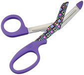 NCD Medical 5 1/2-Inch Four Square Hearts Style Mate Utility Scissor