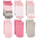 Luvable Friends Baby Basic Socks, 6