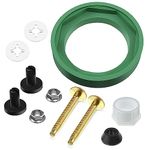 Ceoighe 3'' Toilet Tank Parts Replacement Kit, Compatible with American Standard AS738756-0070A Champion 4 Toilet Tank to Bowl Gasket, Toilet Parts Kit for Most 3inch Flush Valve Opening Tanks