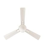 Crompton New Aura Prime 1200 mm (48 inch) High Speed Anti Dust Ceiling Fan with Duratech Technology (Pearl White Chrome)