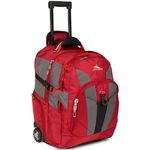 High Sierra XBT Wheeled Backpack, Carmine/Red Line/Black