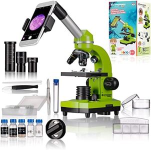 Bresser Junior Biolux Student Microscope, Green