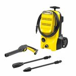 Karcher K 4 Classic High Pressure Washer, Car Washer, 1800W, 130 Bar, 420 l/h Flow Rate, 6m Hose Pipe, Portable, Powerful Cleaning for Homes, Cars, Bikes, Gardens, Multiple Accessories, German Tech