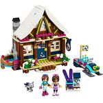 LEGO Friends Snow Resort Chalet Building Kit, 402 Piece