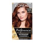 L'Oreal Paris Preference Hair Dye, Long Lasting, Luminous Permanent Hair Colour, 6.45, Brooklyn