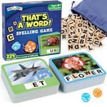 BenBen Spelling Games, Sight Word Games with 224 Flashcards, Learning Games for 2-4 Players, Educational Phonic Games for Kindergarten 1st 2nd 3rd Grade, Preschool Classroom Must Haves