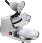 Electric 6 Blade Ice Crusher Machine 300W | Heavy Duty Metal Body Ice Shaver with Stainless Steel Blade | Commercial Ice Crushing Machine for Home, Bar, Cafe | Snow Cone, Slush & Gola Maker (6 Blades)