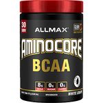 ALLMAX Nutrition Aminocore Bcaa - 8g Bcaas - 100% Pure Branch Chained Amino Acids - Gluten Free 315 gram White Grape