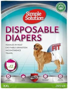 Simple Solution Disposable Diapers, XL, 12Pk