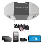 CHAMBERLAIN B2401 Smart and Quiet Garage Door Opener, Grey