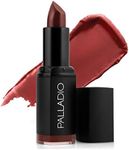 Palladio Herbal Matte Lipstick, Creamy and Full Coverage Long Lasting Matte Lipstick, Chianti