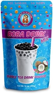 COCONUT CREAM Boba/Bubble Tea Drink Mix Powder By Buddha Bubbles Boba (10 Ounce) (283 Grams)