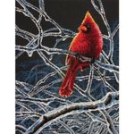 Dimensions 70-35292 Counted Cross Stitch Kit, Ice Cardinal