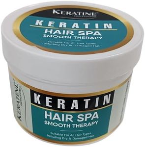 KERATINE PROFESSIONAL Air Spa Smooth Therapy | 100% Soft, Shine & Hair Repair Infused With Brazilian Nut And Keratin Treatment Protein - Conditioning For Dry Damaged (Pack Of 1, 500 Millliters)