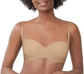 Maidenform Women's Convertible Strapless Everyday Bra, Beige - Beige (BODY BLUSH BDB), 36 DD