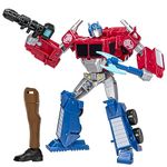 TRANSFORMERS Toys EarthSpark Deluxe Class Optimus Prime, 12.5-cm Action Figure, Robot Toys for Children Aged 6 and Up