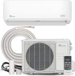 Senville LETO Series Wall Split Air Conditioner Heat Pump, Wall Mounted, 12000 BTU, 3.5 kW, Inverter, White
