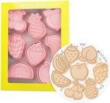 8 Pieces Cute Fruit Cookie Cutters 