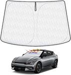 Cartist Windshield Sun Shade Custom Fit for Kia EV6 2022 2023 2024 Accessories Foldable Car Front Window Sunshade Sun Visor Protector