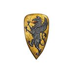 Design Toscano Villani Florence Gothic Griffin Shield Wall Sculpture