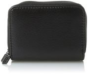 Buxton Women's Pebble Wizard Wallet, Black, One Size