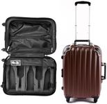 VinGardeValise® THE Original Wine Suitcase, Versatile 5 Bottle Wine & Spirits Travel Luggage, Performance Tested for Durability, Long Lasting Use, Made by Wine Lovers for Wine Lovers - Burgundy