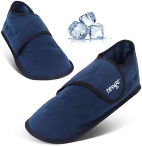 NEWGO Calcetines refrigerantes de gel, 1 par, zapatos de quimioterapia, calor y frío, almohadilla de enfriamiento para quimioterapia, reumatismo, gota, dolor de pies y esguinces, talla única, unisex