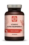 Kala Health Vitamin E 1000IU Ultra Tocopherol 450mg Vitamin E Vegan – All 4 Tocopherols - Alpha Tocopherol + Beta Tocopherol+ Gamma Tocopherol+ Delta Tocopherol– Unique d Alpha tocopherol Vitamin e