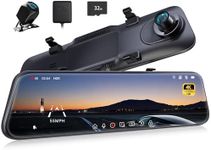 Pelsee P12 Pro 4K Mirror Dash Cam, 