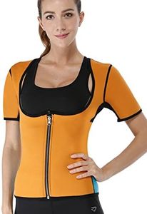 NonEcho Women Redu Shaper Body Spa Delfin Spa Cami Hot Shapers Small Orange