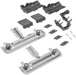 W10712394 Dishwasher Rack Adjuster Kit Compatible for Whirlpool & Kenmore Dishwashers, Replaces W10238418 PS10064063 AP5956100 W10253546 W10350376