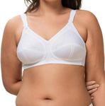 Triumph Women's Doreen + Cotton 01 N, Non-wired bra, WHITE