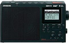 Sangean DPR45 DAB+/AM/FM Radio, Bla