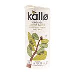 Kallo Organic Lightly Salted Rice Cakes, 130g